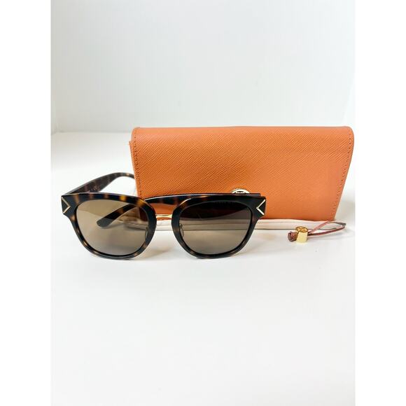 Tory Burch Square Tortoise Sunglasses main image 7